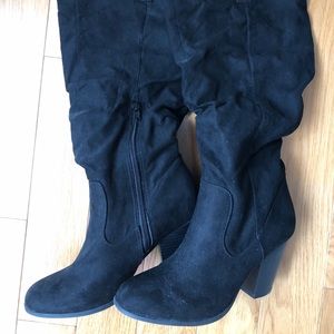 Rampage tall suede boots